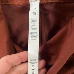 Lululemon Align leggings size 14